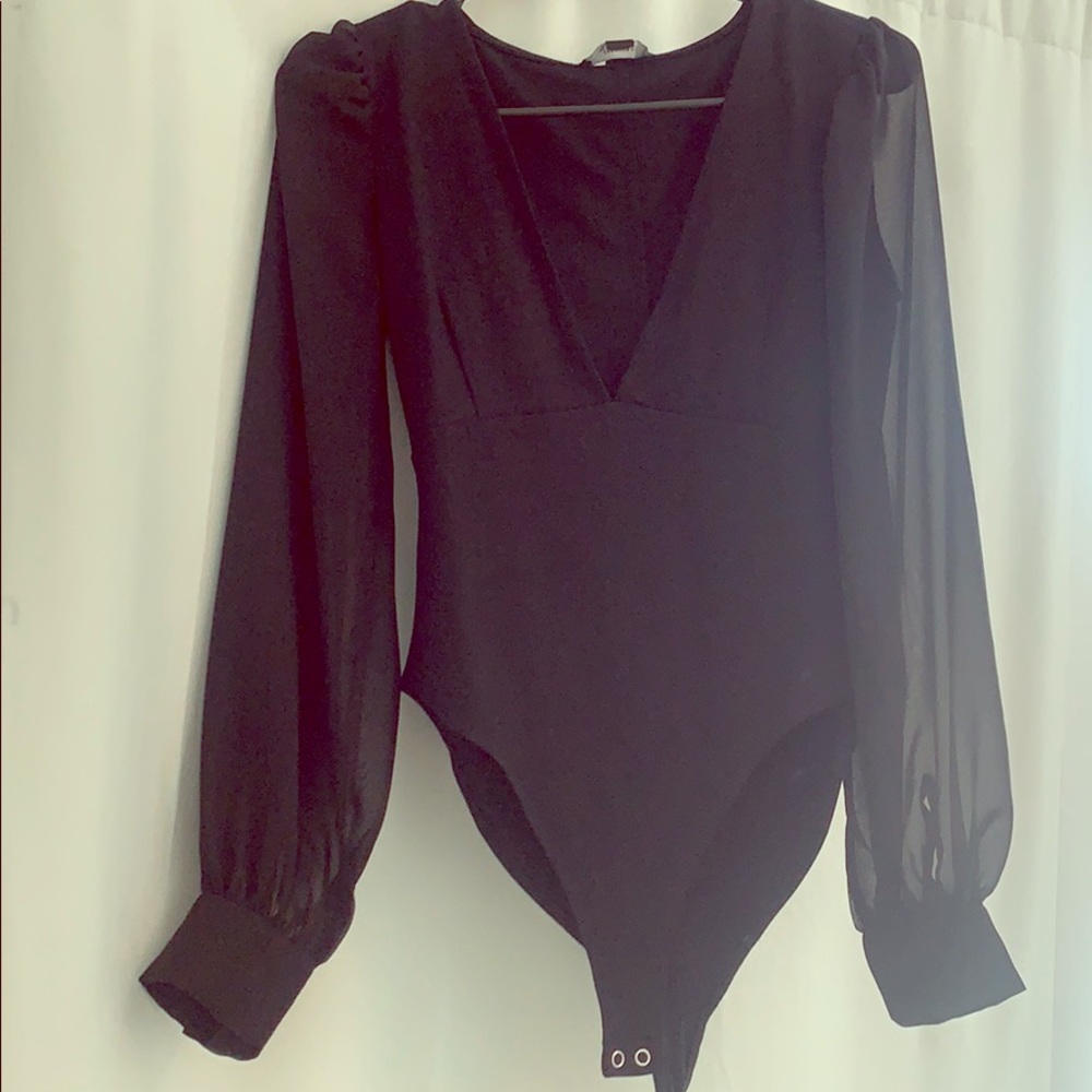 Forever 21 Long Sleeve Bodysuit